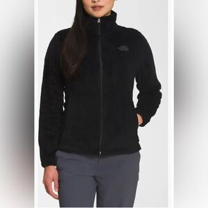 The North Face Osito Zip Fleece Jacket Women's Size Small in Black